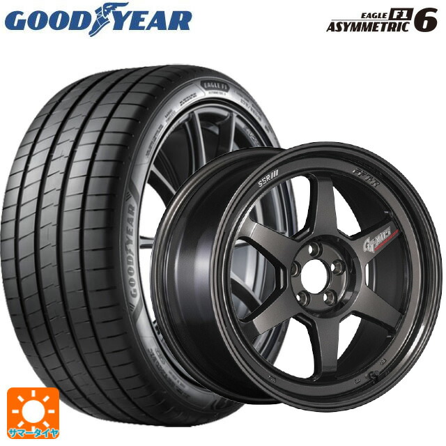 235/35R19 91Y XL グッドイヤー イーグル F1 アシメトリック6 タナベ SSR GT X05 DR エディション プリズムダークガンメタ 19-8.5J 国産車用 サマータイヤホイール4本セット