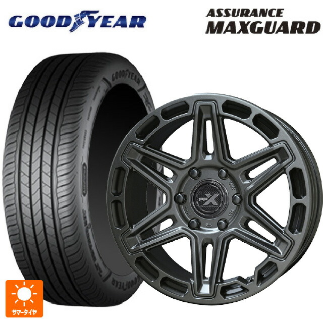 205/60R16 92V グッドイヤー アシュアランス マックスガード 共豊 PPX MK6 ステルスグレーメタリック 16-7J 国産車用 サマータイヤホイール4本セット｜タイヤホイール専門店コニシタイヤ