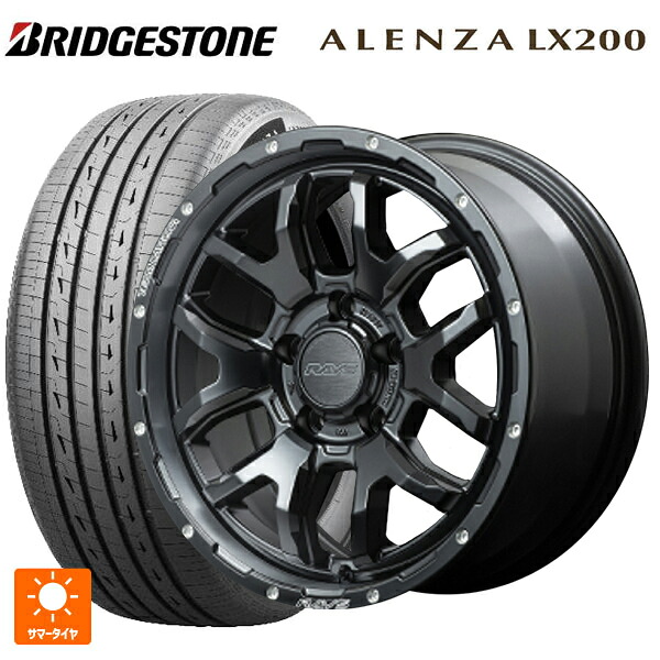 215/70R16 100H ブリヂストン アレンザLX200 正規品 # レイズ チームデイトナ F6 ブースト N1 16-7J 国産車用 サマータイヤホイール4本セット