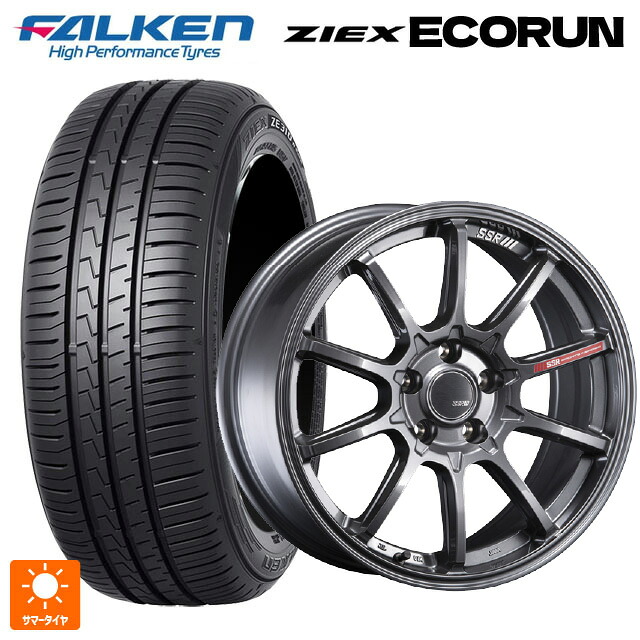 215/45R18 93W XL ファルケン ZE310R エコラン タナベ SSR GT V05 グラファイトガンメタ 18-7.5J 国産車用 サマータイヤホイール4本セット