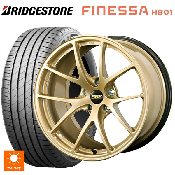 スバル レヴォーグ(VN系)用 245/40R18 97W XL ブリヂストン フィネッサ HB01 正規品 BBS RI-A GL 新品サマータイヤホイール 4本セット｜タイヤホイール専門店コニシタイヤ