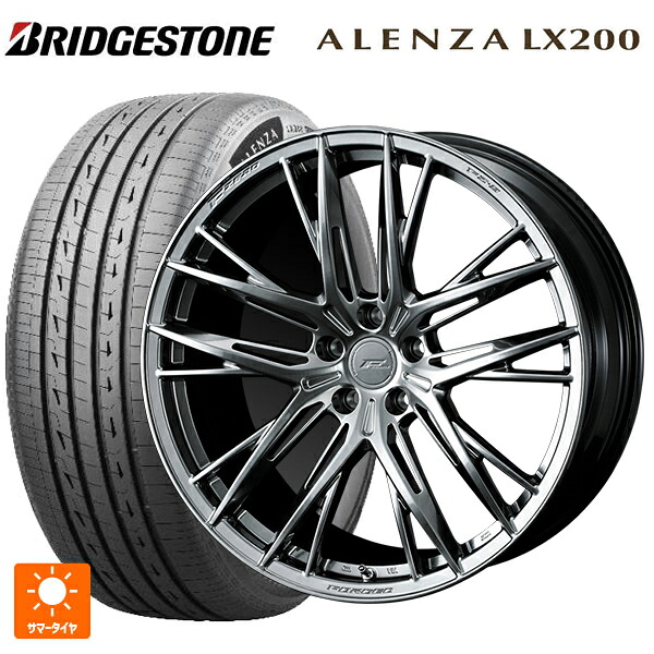 トヨタ ハリアー(80系)用 225/60R18 100H ブリヂストン アレンザLX200 正規品 # ウェッズ エフゼロ FZ-5 DIAMOND BLACK 新品サマータイヤホイール 4本セット|タイヤホイール専門店コニシタイヤ