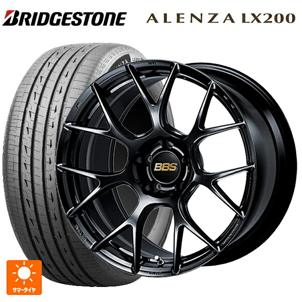 245/45R20 103W XL ブリヂストン アレンザLX200 正規品 # BBS RE-V7 BK 20-8.5J 国産車用 サマータイヤホイール4本セット｜タイヤホイール専門店コニシタイヤ 417,519円