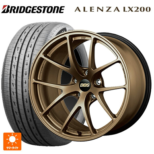 215/70R16 100H ブリヂストン アレンザLX200 正規品 # BBS RI-A MBZ 16-7J 国産車用 サマータイヤホイール4本セット