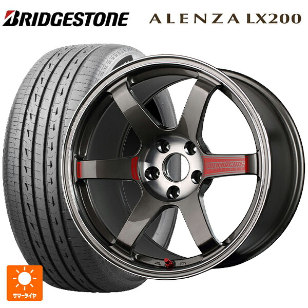 スバル フォレスター(SL系)用 225/55R18 98V ブリヂストン アレンザLX200 正規品 # レイズ ボルクレーシング TE37 サーガ SL # PG 新品サマータイヤホイール 4本セット|タイヤホイール専門店コニシタイヤ