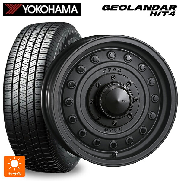トヨタ ランドクルーザーFJ(240系)用 265/70R17 116H XL ヨコハマ ジオランダー HT4 G062 正規品 クリムソン ディーン コロラド マットチャコールブラック 新品サマータイヤホイール 4本セット｜タイヤホイール専門店コニシタイヤ