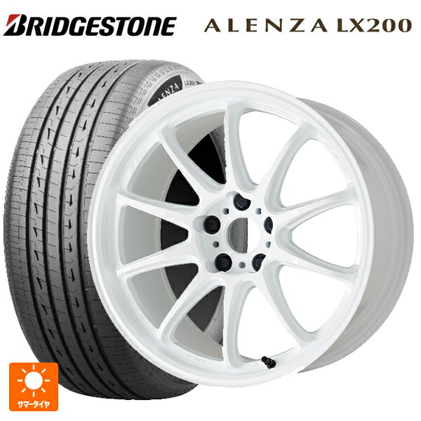 トヨタ bZ4X(11/15系)用 235/60R18 107H XL ブリヂストン アレンザLX200 正規品 # ワーク エモーション ZR10 AZW 新品サマータイヤホイール 4本セット