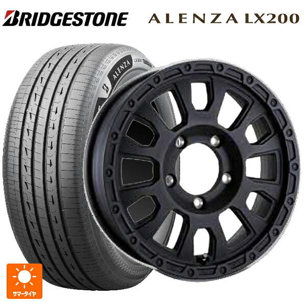 175/80R16 91S ブリヂストン アレンザLX200 正規品 # 阿部商会 ラ・ストラーダ アベンチュラ WB 16-5.5J 国産車用 サマータイヤホイール4本セット|タイヤホイール専門店コニシタイヤ