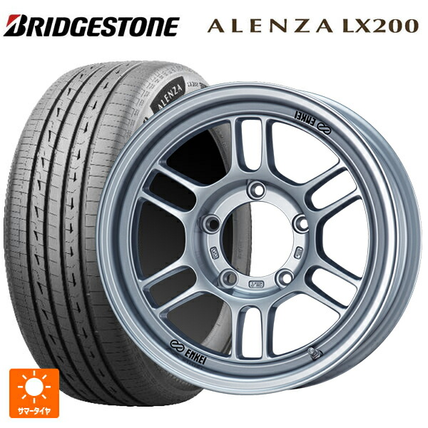 215/70R16 100H ブリヂストン アレンザLX200 正規品 # エンケイ オールロード RPT1 スパークルシルバー 16-5.5J 国産車用 サマータイヤホイール4本セット|タイヤホイール専門店コニシタイヤ