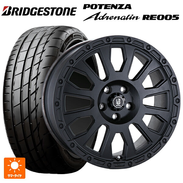 225/40R18 92Y XL ブリヂストン ポテンザ アドレナリン RE005 正規品 阿部商会 ラ･ストラーダ アベンチュラ WB 18-8J 国産車用 サマータイヤホイール4本セット