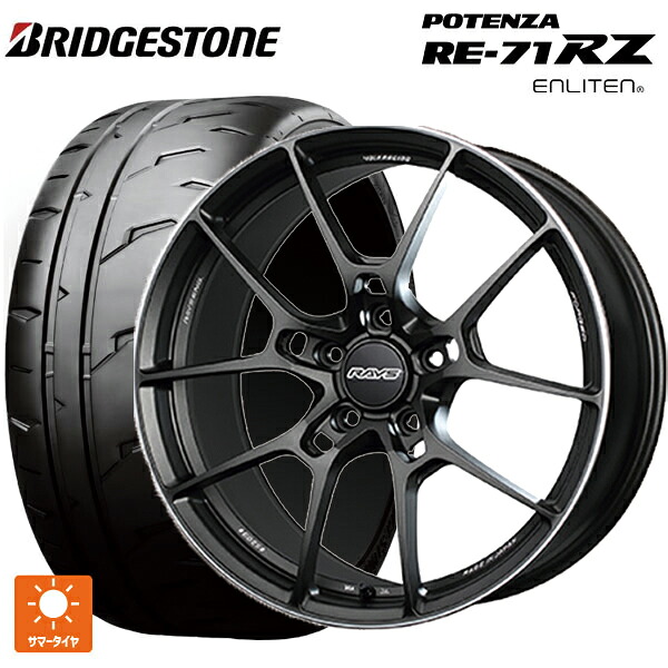 スバル レヴォーグ(VN系)用 2026年製 245/40R18 97W XL ブリヂストン ポテンザ RE-71RZ 正規品 # レイズ ボルクレーシング G025 MK 新品サマータイヤホイール 4本セット｜タイヤホイール専門店コニシタイヤ