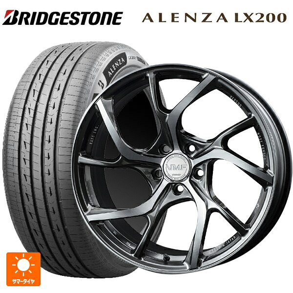 225/55R19 99V ブリヂストン アレンザLX200 正規品 # レイズ VMF C-01 HX 19-8J 国産車用 サマータイヤホイール4本セット