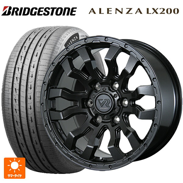 265/65R17 112H ブリヂストン アレンザLX200 正規品 # トピー ヴァブロ RR-01 GM 17-8J 国産車用 サマータイヤホイール4本セット｜タイヤホイール専門店コニシタイヤ
