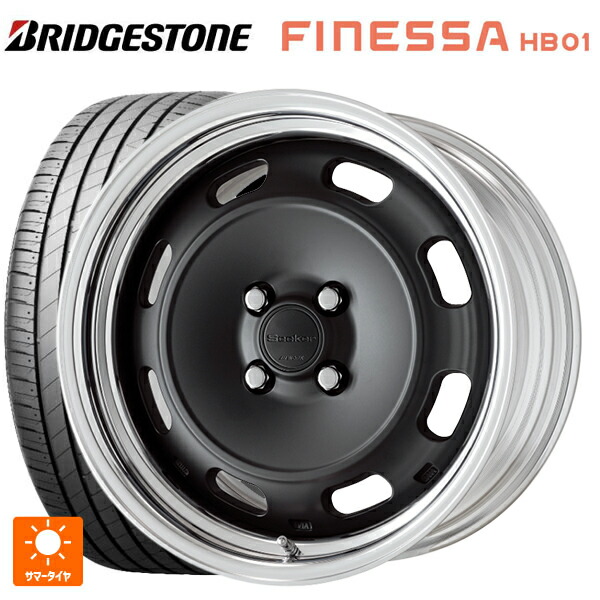 175/60R16 82H ブリヂストン フィネッサ HB01 正規品 # ワーク シーカー DT MBL 16-6J 国産車用 サマータイヤホイール4本セット