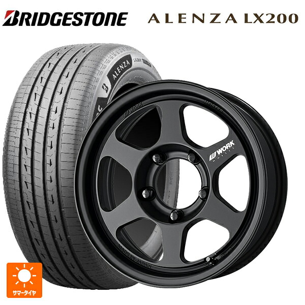 在庫有 スズキ ジムニーノマド(JC74W)用 215/70R16 100H ブリヂストン アレンザLX200 正規品 # ワーク マイスター L1 1ピース SUV # MBL 新品サマータイヤホイール 5本セット|タイヤホイール専門店コニシタイヤ