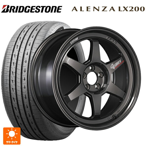 235/60R18 107H XL ブリヂストン アレンザLX200 正規品 # タナベ SSR GT X05 DR エディション プリズムダークガンメタ 18-8.5J 国産車用 サマータイヤホイール4本セット｜タイヤホイール専門店コニシタイヤ 160,710円