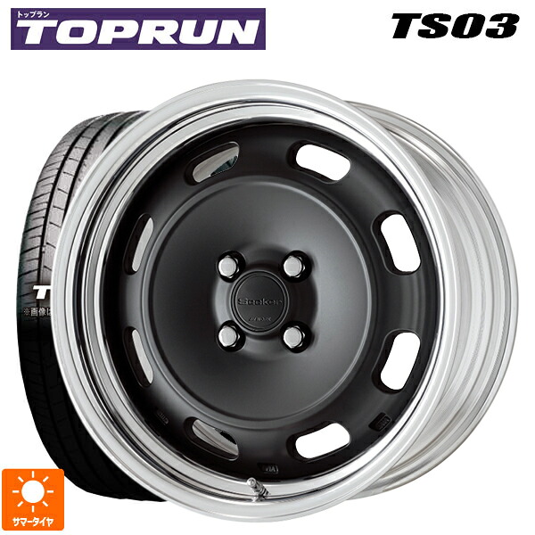 205/50R17 89V トップラン トップラン TS03(ブリヂストン工場生産） ワーク シーカー DT MBL 17-7J 国産車用 サマータイヤホイール4本セット