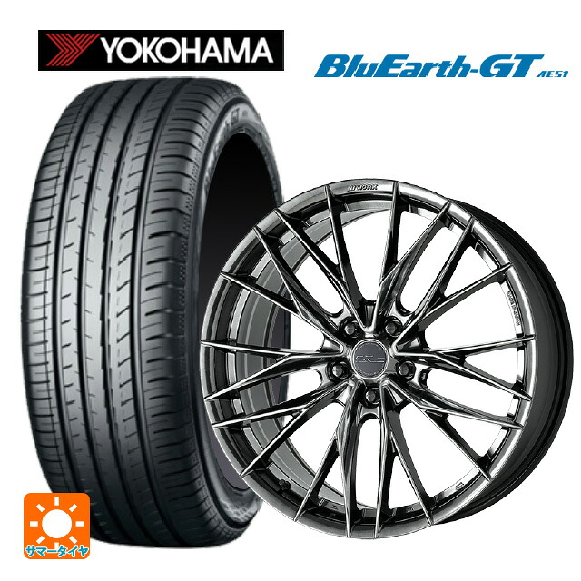 225/45R19 96W XL ヨコハマ ブルーアースGT AE51 ワーク シュヴァート ブルネン LX GTK 19-8J 国産車用 サマータイヤホイール4本セット｜タイヤホイール専門店コニシタイヤ