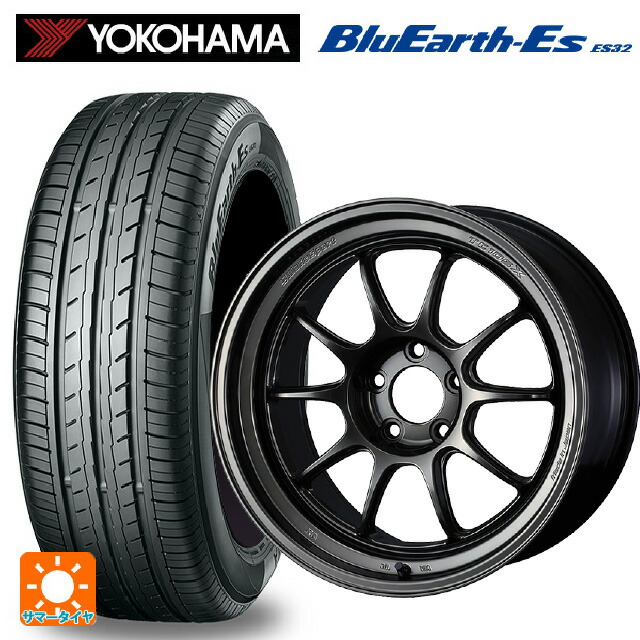 225/45R18 95W ヨコハマ ブルーアースEs ES32 # ウェッズ ウェッズスポーツ TC105X DSR EJ-TITAN 18-8.5J 国産車用 サマータイヤホイール4本セット|タイヤホイール専門店コニシタイヤ