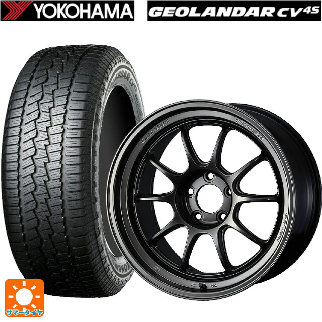 235/65R18 106V ヨコハマ ジオランダー CV G058 正規品 ウェッズ ウェッズスポーツ TC105X DSR EJ-TITAN 18-8.5J 国産車用 サマータイヤホイール4本セット|タイヤホイール専門店コニシタイヤ