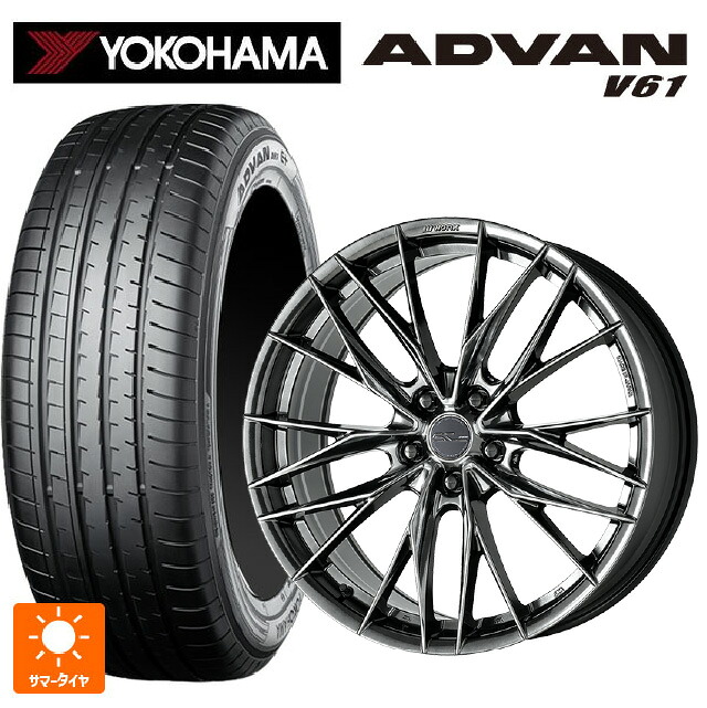 レクサス LM(TAWH15W)用 225/60R18 100V ヨコハマ アドバン V61 正規品 ワーク シュヴァート ブルネン LX GTK 新品サマータイヤホイール 4本セット｜タイヤホイール専門店コニシタイヤ