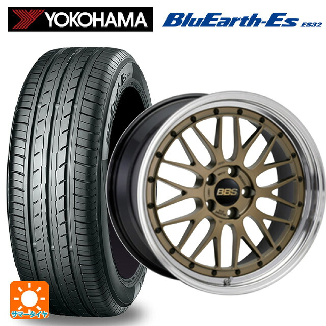245/40R19 94W ヨコハマ ブルーアースEs ES32 BBS LM MGL-BKBD 19-9J 国産車用 サマータイヤホイール4本セット