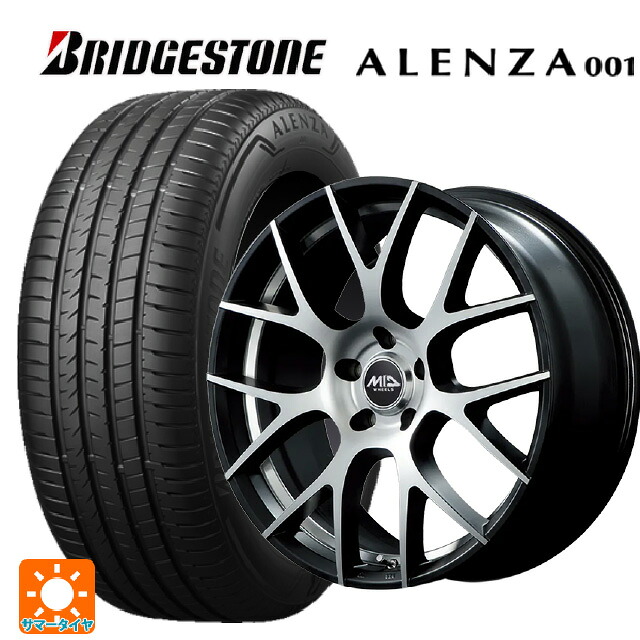 スバル トレイルシーカー(HD系)用 235/60R18 103W ブリヂストン アレンザ001 正規品 エムアイディー MTW TW027 SBD 新品サマータイヤホイール 4本セット|タイヤホイール専門店コニシタイヤ