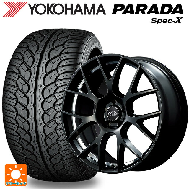 トヨタ bZ4X(11/15系)用 235/60R18 103V ヨコハマ パラダ PA02 エムアイディー MTW TW027 SBU 新品サマータイヤホイール 4本セット 141,595円