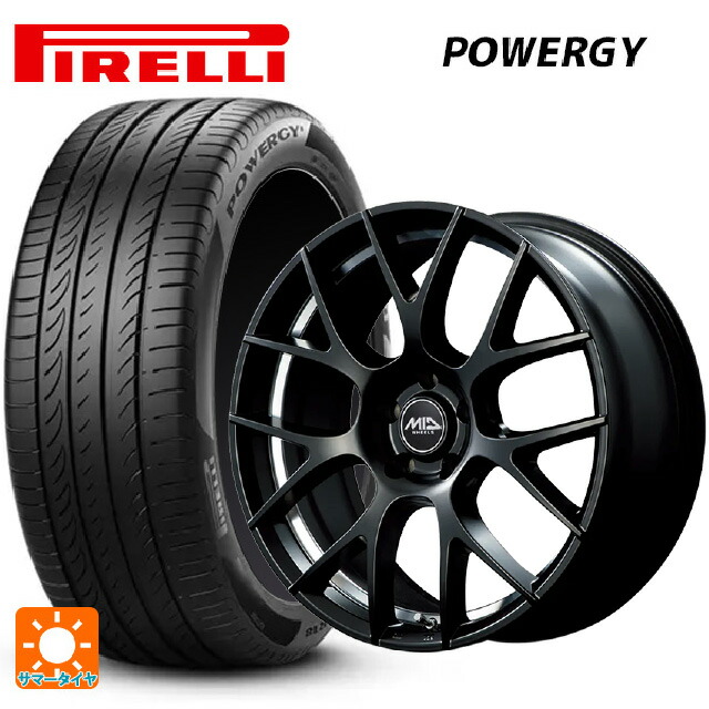 225/60R18 100H ピレリ パワジー 正規品 エムアイディー MTW TW027 SBU 18-7J 国産車用 サマータイヤホイール4本セット｜タイヤホイール専門店コニシタイヤ