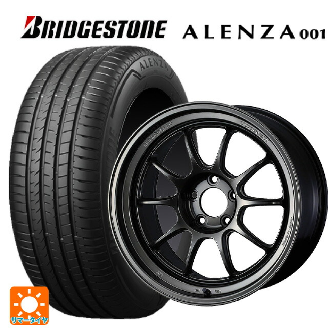 235/50R18 97V ブリヂストン アレンザ001 正規品 ウェッズ ウェッズスポーツ TC105X DSR EJ-TITAN 18-8.5J 国産車用 サマータイヤホイール4本セット｜タイヤホイール専門店コニシタイヤ