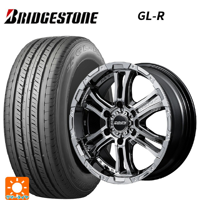 215/65R16 109/107R ブリヂストン GL-R 正規品 レイズ チームデイトナ FDX-AG SNL 16-6.5J 国産車用 サマータイヤホイール4本セット