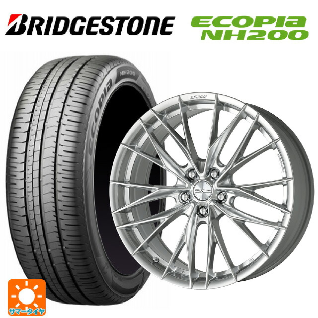 225/45R18 95W XL ブリヂストン エコピア NH200 正規品 ワーク シュヴァート ブルネン LX GBS 18-7.5J 国産車用 サマータイヤホイール4本セット｜タイヤホイール専門店コニシタイヤ