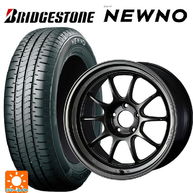 215/45R18 93W XL ブリヂストン ニューノ 正規品 # ウェッズ ウェッズスポーツ TC105X DSR EJ-TITAN 18-8.5J 国産車用 サマータイヤホイール4本セット