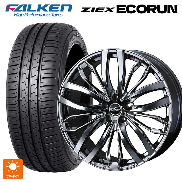215/60R17 96H ファルケン ジークス ZE310R エコラン ウェッズ レオニス SC BMCMC 17-7J 国産車用 サマータイヤホイール4本セット