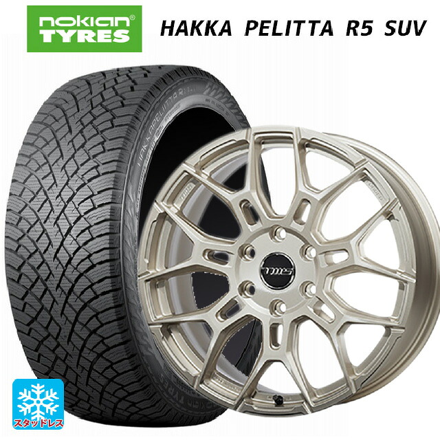 トヨタ ランドクルーザー250(250系)用 275/60R20 116T XL ノキアン ハッカペリッタR5 SUV ティーダブルエス 407エス ジオクロス モノブロック GPLG 新品スタッドレスタイヤホイール 4本セット｜タイヤホイール専門店コニシタイヤ