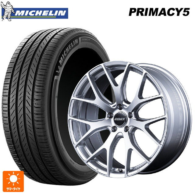 トヨタ ヴェルファイア(40系)用 235/45R20 100W XL ミシュラン プライマシー5 正規品 レイズ RS 2X7FT SU 新品サマータイヤホイール 4本セット