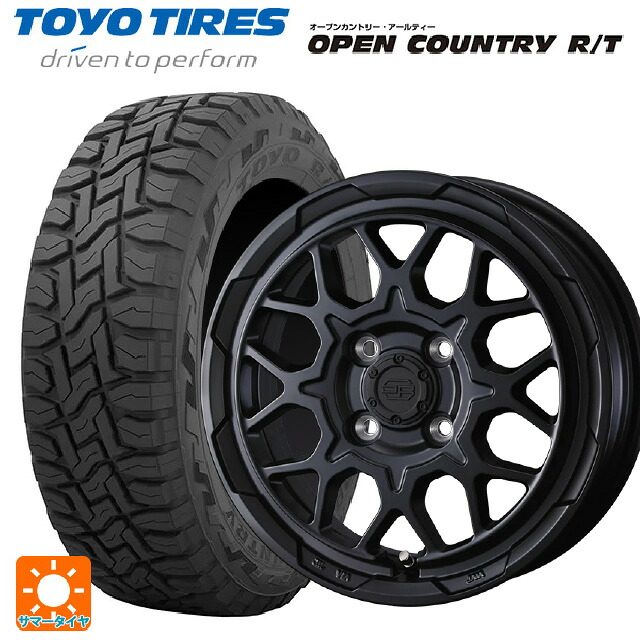 155/65R14 75Q トーヨー オープンカントリー RT ブラックレター # ウェッズ ウェッズ アドヴェンチャー スタットベルグ2 MBK 14-4.5J 国産車用 サマータイヤホイール4本セット