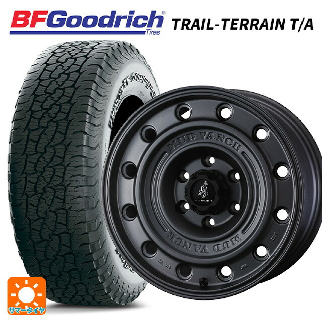 トヨタ ランドクルーザー300(300系)用 275/65R18 116T BFグッドリッチ トレイルテレーン T/A ホワイトレター 正規品 # ウェッズ マッドヴァンス CL MGR 新品サマータイヤホイール 4本セット|タイヤホイール専門店コニシタイヤ