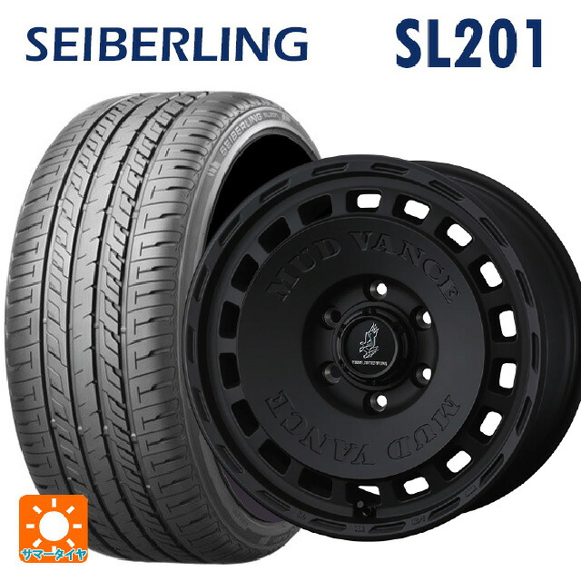245/45R18 100W XL セイバーリング セイバーリング SL201(ブリヂストン工場生産） ウェッズ マッドヴァンス DX # FMBK 18-7.5J 国産車用 サマータイヤホイール4本セット