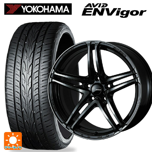 235/45R18 98W ヨコハマ エービット エンビガー S321 ウェッズ ウェッズスポーツ SA 52R WBC 18-8J 国産車用 サマータイヤホイール4本セット