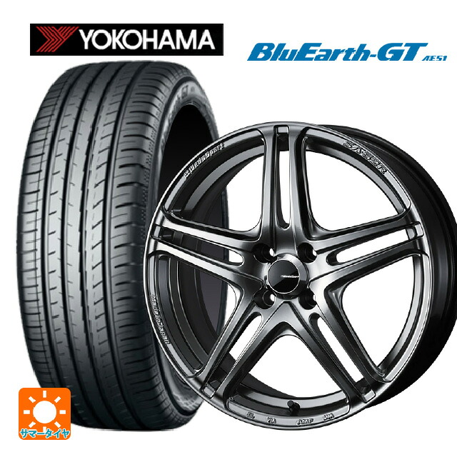 195/50R16 88V XL ヨコハマ ブルーアースGT AE51 # ウェッズ ウェッズスポーツ SA 52R PSB 16-6.5J 国産車用 サマータイヤホイール4本セット