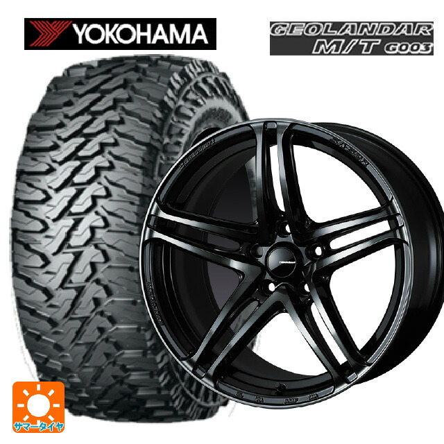 2024年製 225/65R17 107/103Q ヨコハマ ジオランダー M/T G003 正規品 # ウェッズ ウェッズスポーツ SA 52R WBC 17-7J 国産車用 サマータイヤホイール4本セット