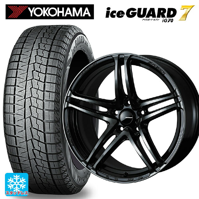 185/65R15 88Q ヨコハマ アイスガード7(IG70) ウェッズ ウェッズスポーツ SA 52R WBC 15-6J 国産車用 スタッドレスタイヤホイール4本セット|タイヤホイール専門店コニシタイヤ