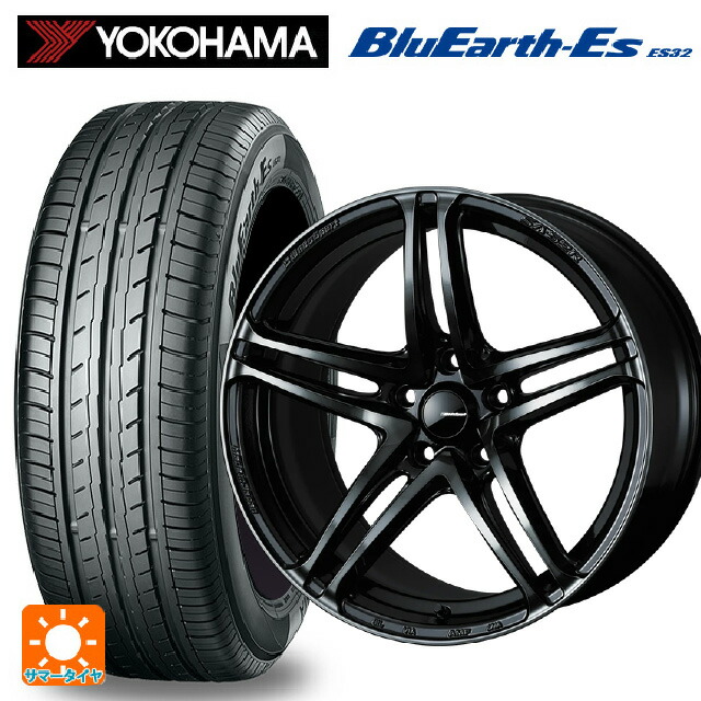 235/45R17 97V ヨコハマ ブルーアースEs ES32 ウェッズ ウェッズスポーツ SA 52R WBC 17-7.5J 国産車用 サマータイヤホイール4本セット