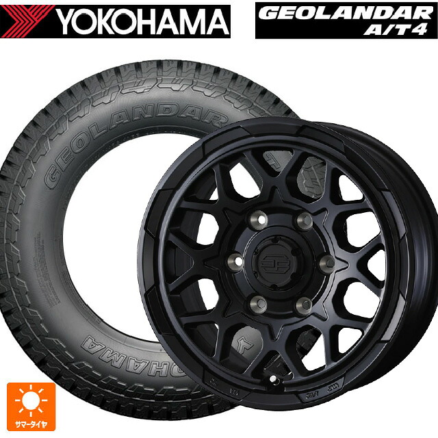 トヨタ ランドクルーザー250(250系)用 265/65R18 114H ヨコハマ ジオランダー AT4 G018 ブラックレター 正規品 # ウェッズ ウェッズ アドヴェンチャー スタットベルグ2 MBK 新品サマータイヤホイール 4本セット|タイヤホイール専門店コニシタイヤ