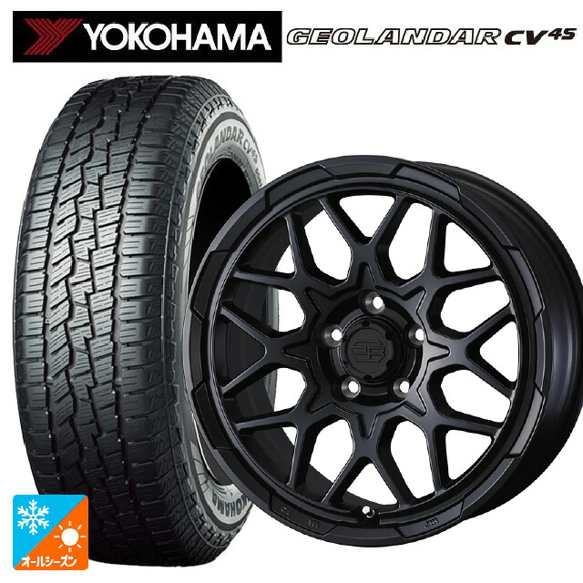 225/65R17 102H ヨコハマ ジオランダー CV 4S G061 正規品 ウェッズ ウェッズ アドヴェンチャー スタットベルグ2 MBK 17-7J 国産車用 オールシーズンタイヤホイール4本セット｜タイヤホイール専門店コニシタイヤ