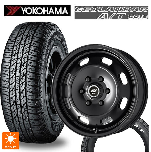215/65R16 109/107S ヨコハマ ジオランダー A/T G015 ホワイトレター 正規品 ワーク エクストラップ DTHC MBL 16-6.5J 国産車用 サマータイヤホイール4本セット