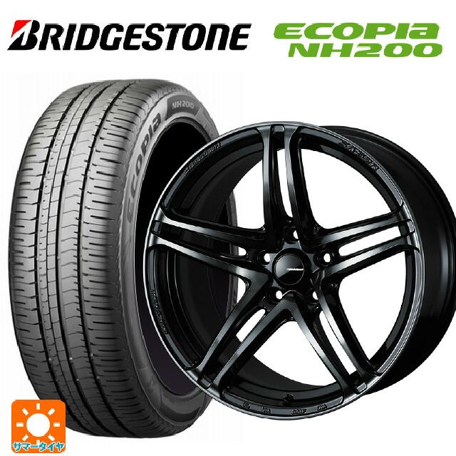 195/60R17 90H ブリヂストン エコピア NH200 正規品 ウェッズ ウェッズスポーツ SA 52R WBC 17-6.5J 国産車用 サマータイヤホイール4本セット|タイヤホイール専門店コニシタイヤ