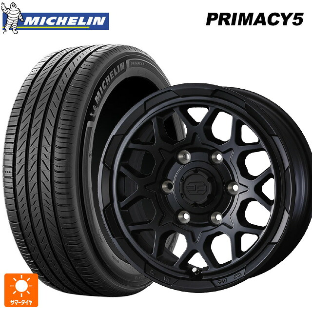 265/65R17 112H ミシュラン プライマシー5 正規品 ウェッズ ウェッズ アドヴェンチャー スタットベルグ2 MBK 17-8J 国産車用 サマータイヤホイール4本セット｜タイヤホイール専門店コニシタイヤ