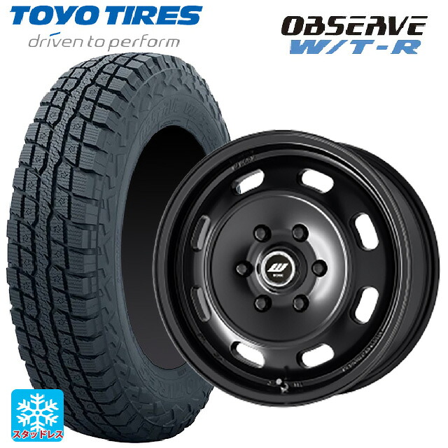 215/65R16 109/107Q トーヨー オブザーブ W/T-R ワーク エクストラップ DTHC MBL 16-6.5J 国産車用 スタッドレスタイヤホイール4本セット